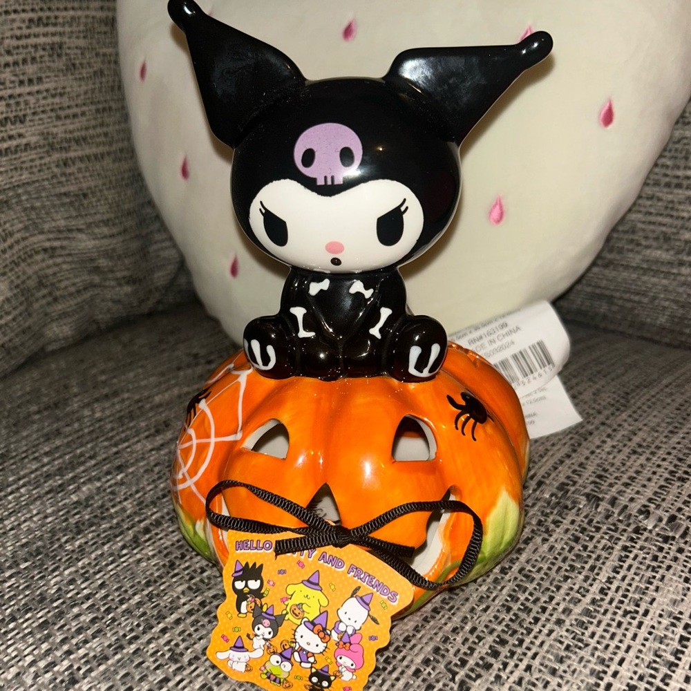 Sanrio Kuromi Halloween Pumpkin Decor - Tealight